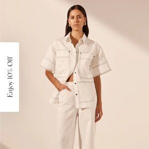 Shona Joy Hana Short Sleeve Shirt